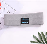 TD® Bandeau électronique écouteurs intégrés homme femme kit main libre appel réponse musique sport bandeau high tech couleur grise