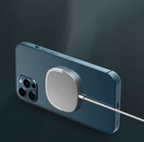 Chargeur, support de charge, carte de charge rapide sans fil, avec fenêtre contextuelle, adapté à la série Apple 12, fin et l