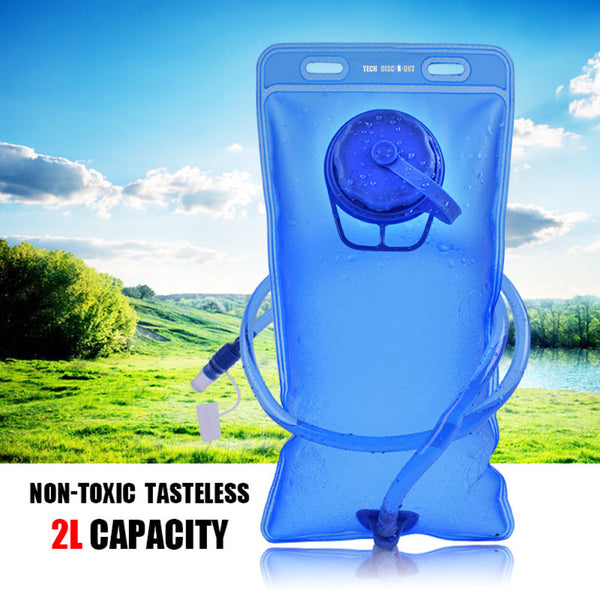 Poche D'hydratation Pliable ACHSOO – 1 à 3 L, TPU/PEVA, Fermeture Large, Tuyau Démontable, Pour Course/rando/vélo