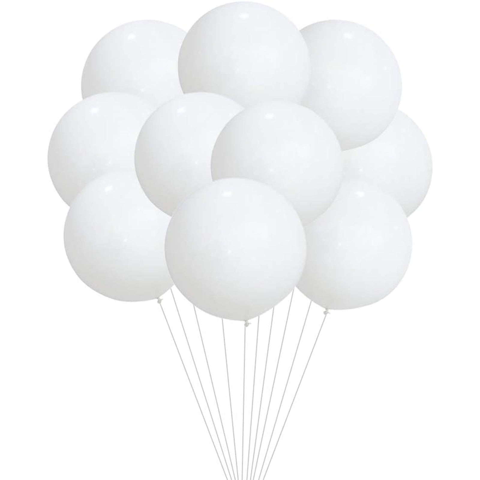 50 Ballons LED décoratifs multicolores