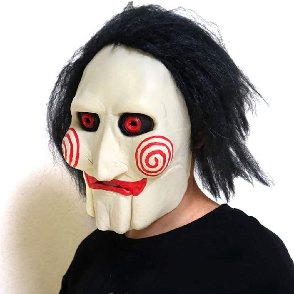 TD® Halloween Silicone Visage Protecteur Cosplay Film Carnaval Bar Mascarade Spectacle Fournitures Head Cover