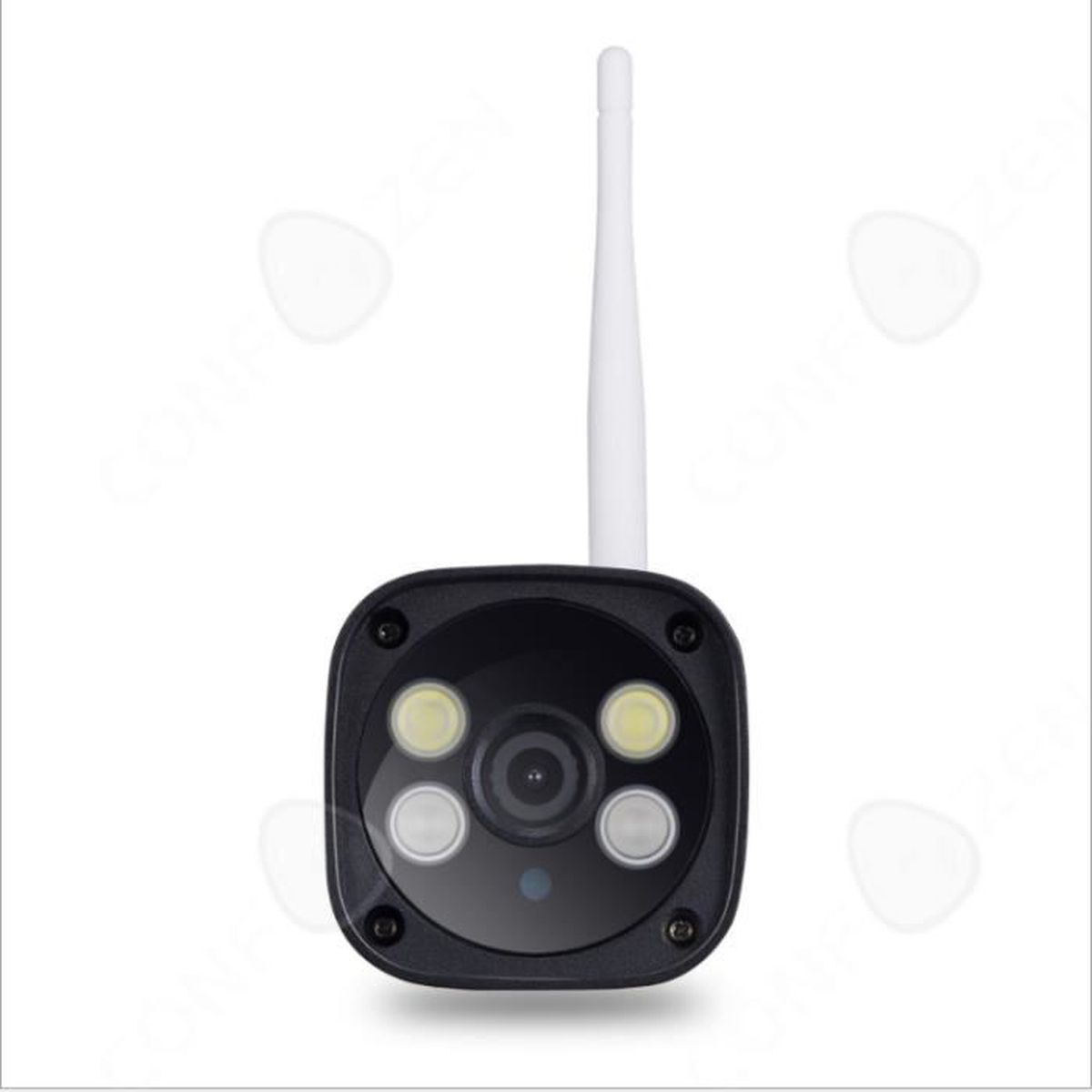 TD® 3 millions de caméras de surveillance haute définition, caméra de vision nocturne couleur intelligente à double source de lumièr