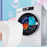 Feuille  de  lessive  anti-couleurs  mélangées  Feuille  d'absorption  de  couleur  anti-teinture de  couleur  de  lavage mél