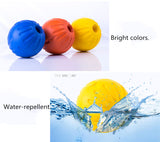 TD® Jouet balle interactive pour animaux de compagnie chien chat couleur anneau attraper jeux s'amuser lancer dentition frisbee soup