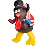 LSC® JEU D'APPRENTISSAGE Thanksgiving Turquie Poupée Costume Gonflable Scène Performance Jouet Costume