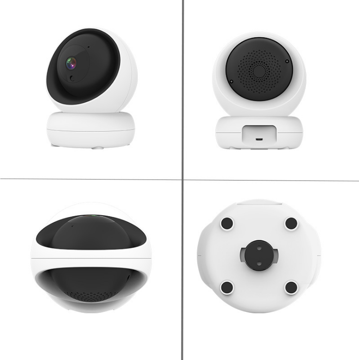 INN® Tuya Tuya caméra intelligente sans fil WiFi surveillance commande vocale HD 1080P caméra surveillance intelligente commande voc