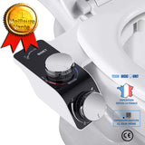 TD® Nettoyeur de corps de bidet simple américain sans électricité couvercle de toilette intelligent chasse d'eau