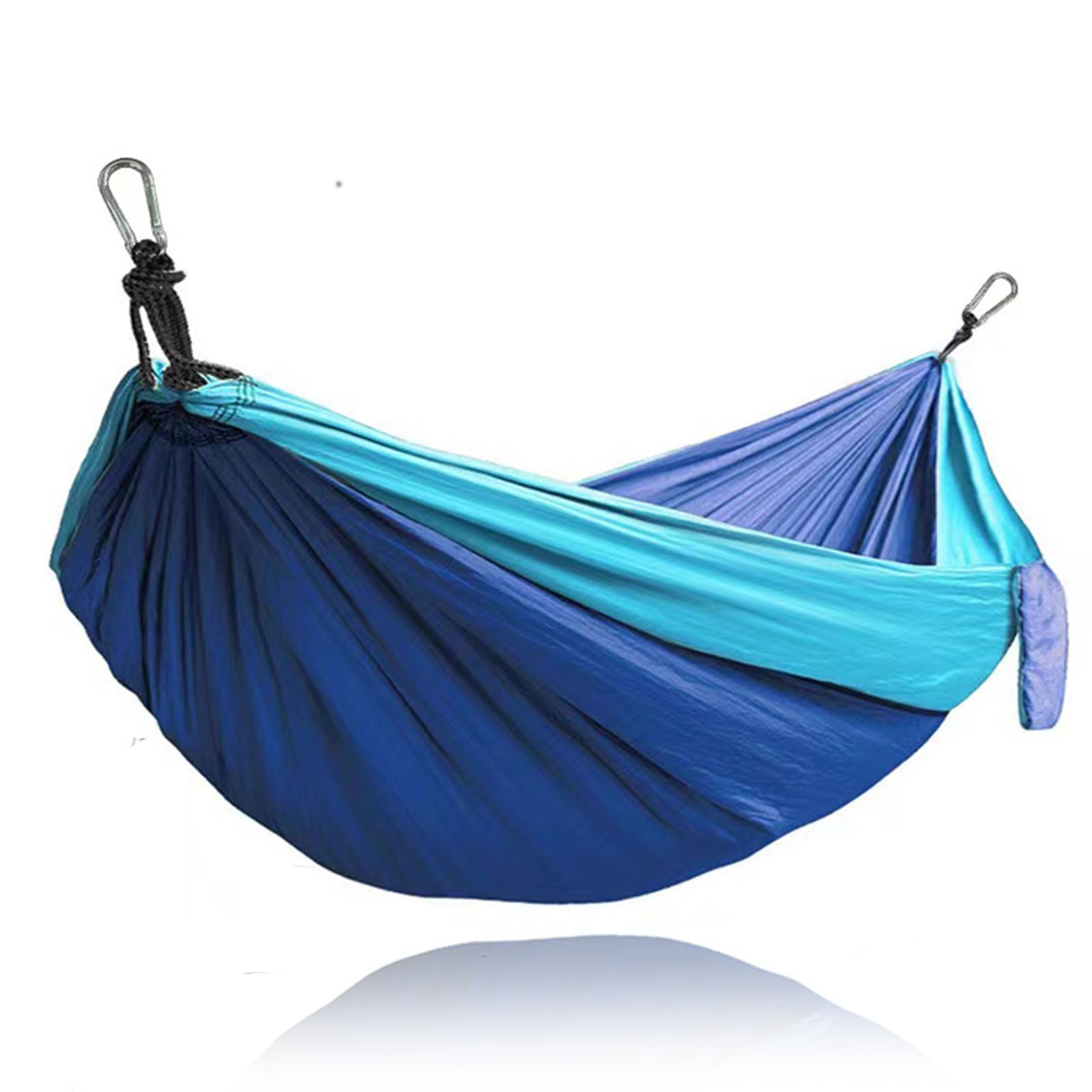 TD® Équipement de plein air Double hamac Camping Parachute tissu hamac voyage Camping parc Double hamac équipement de plein air