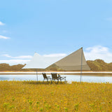TD® Auvent extérieur tente ombre crème solaire extérieur étanche à la pluie pique-nique équipement de camping