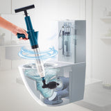 TD® Blocage de tuyau de toilette d'égout domestique pompage intégré cylindre en acier instrument visuel drague caoutchouc matériau A