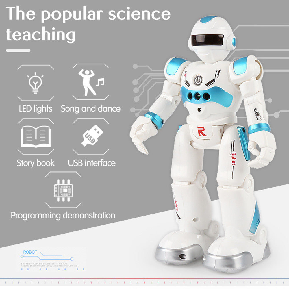 TD® Robot télécommandé multifonction USB chargement jouet pour enfants Robot RC chantera danse figurine d'action capteur de geste Ro