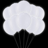 50 Ballons LED décoratifs multicolores