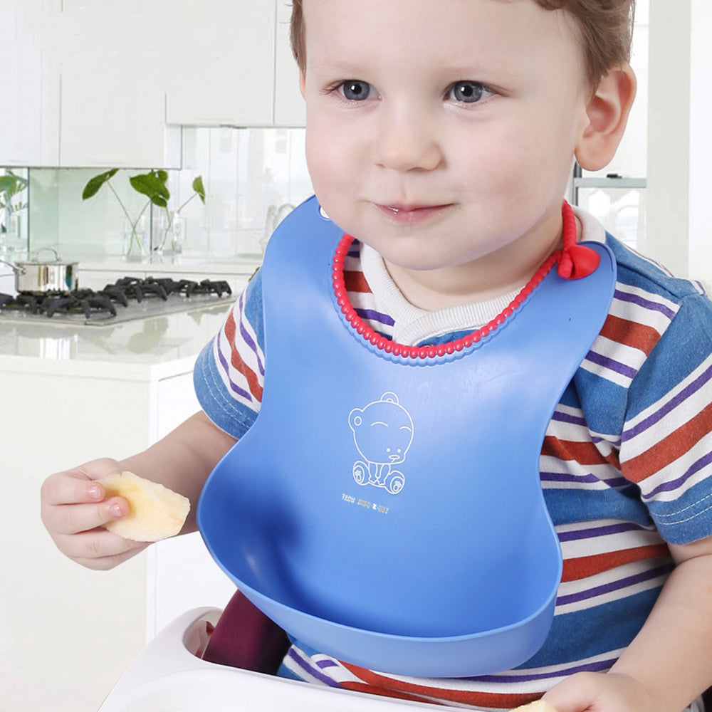 TD® bavoir bebe fille garcon coton recuperateur naissance absorbant 6 mois enfant souple maternelle eponge protege taches repas