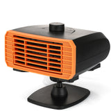 TD® Chauffage électrique de voiture dégivrage chauffage de désembuage rotation à 360 degrés 24V chauffage de voiture