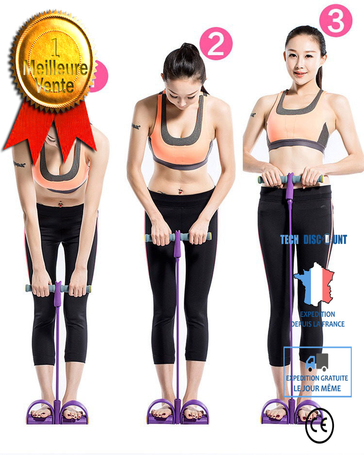 TD® Bandes élastiques d'entraînement de Sport de gymnastique à la maison de bande de résistance de vent - Modèle: Green  - HSJSTLDA1