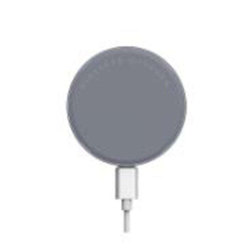 TD® Chargeur sans fil magnétique iPhone12 Chargeur rapide pour téléphone portable Chargeur magnétique respiratoire Gris