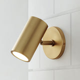 Applique tout en bronze LED style américain Personnalité créative Tête de lit de chambre Décoration de couloir le salon