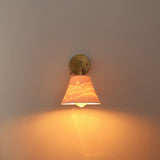 Applique murale Laiton Zen-like Bourbon Porcelaine Céramique Style japonais Homestay chambre lampe de chevet miroir