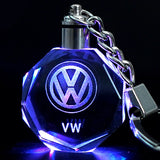 TD® Plaque acrylique traitement cristal porte-clés plexiglas voiture pendentif petit cadeau voiture logo cristal porte-clés