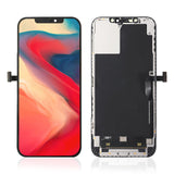 TD® Assemblage d'écran de téléphone portable adapté à l'écran tactile anti-empreintes digitales clair sensible Apple iphone 13 HD