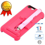 TD® Coque pour iPhone 6 / 4.7 inch / Diffusion vidéo direct Coque de téléphone dédié levier Retardateur de téléphone mobile Rouge