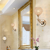 Appliques murales de décoration Murale, Cristal Rond Style Japonais Applique Murale étanche Art Salon