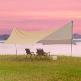 TD® Auvent extérieur tente ombre crème solaire extérieur étanche à la pluie pique-nique équipement de camping