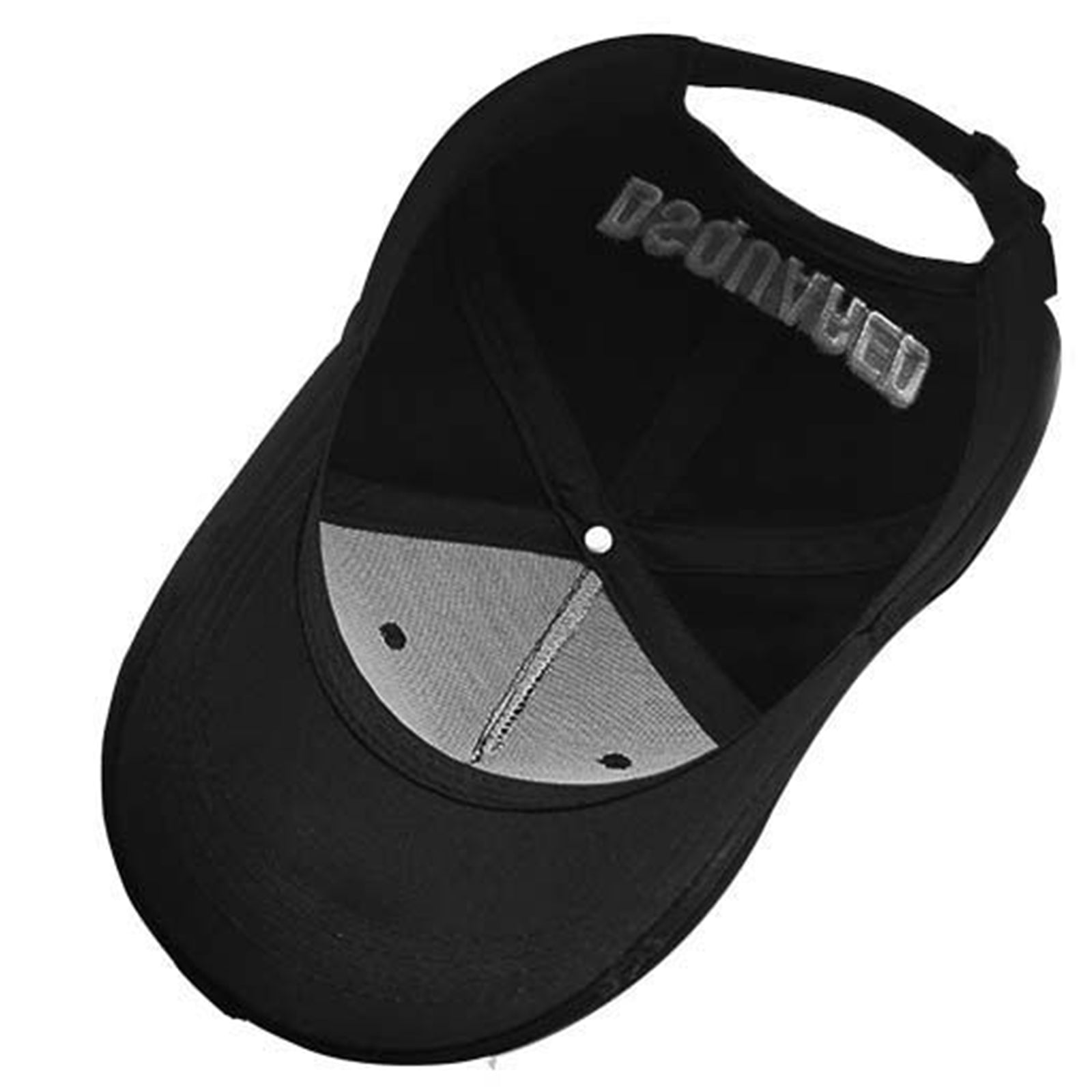TD® Chapeau de visière réglable de taille de mode de casquette de baseball unisexe de broderie de lettre
