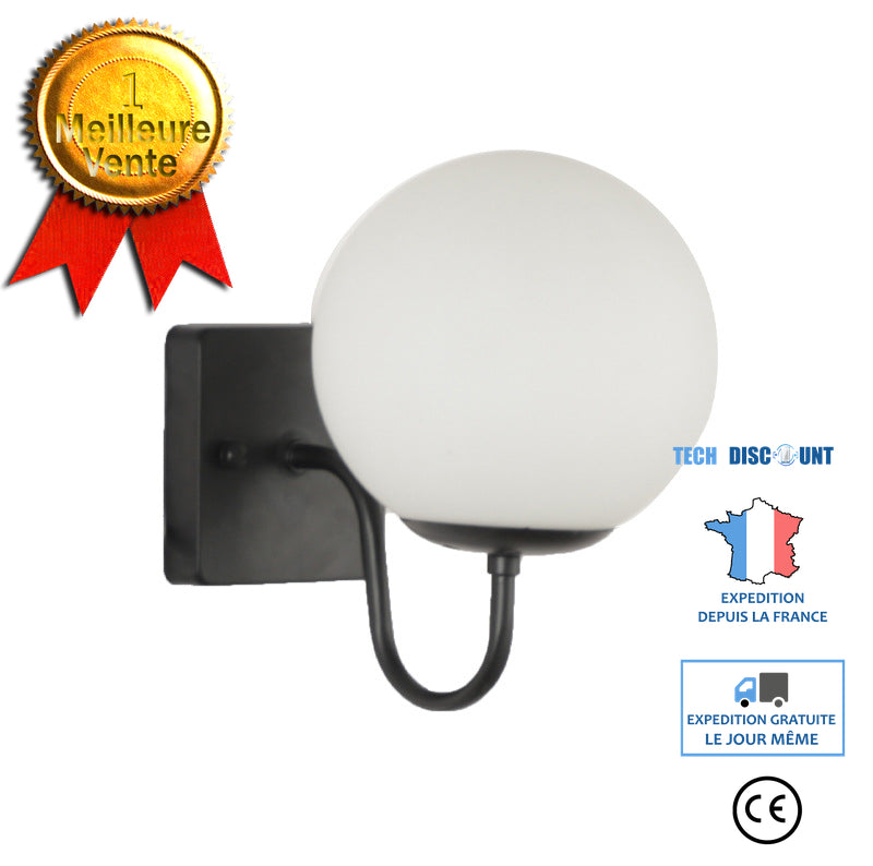 TD® Lampe murale créative nordique salon fond lampe murale chambre lampe de chevet allée style personnalité moderne simple lampe all