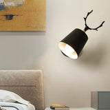 Applique bois Style nordique Simplicité moderne Tête de lit de chambre Personnalité créative Escaliers de couloir