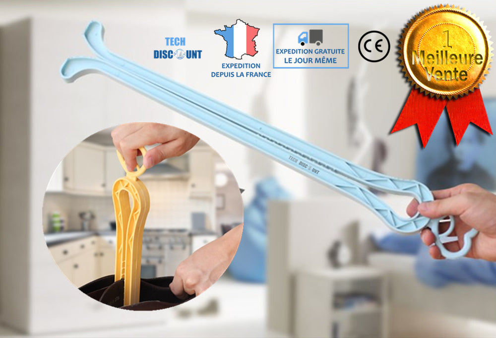 TD® Cintre chaussures support suspendu fixation stockage voyage chambre transport bottes gain de place enfant organisateur rangement