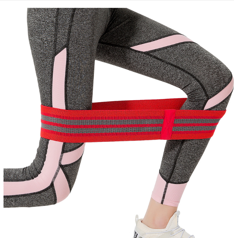Bande de résistance en poly-coton Fitness Squat Yoga Torture Fesses Cercle et Belles Fesses Formation