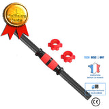 TD® Protection de l'environnement haltère poids bielle extension universelle haltère accessoires 35cm (envoyer écrou rouge