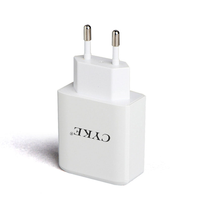 TD® Tête charge intelligente 3 Ports USB/Téléphone mobile 3C/Chargeur de voyage 5V 3A/Charge rapide adaptateur standard européen
