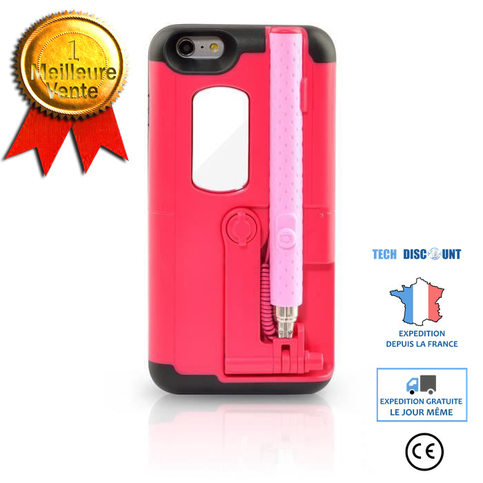 TD® Coque pour iPhone 6/ 5.5 inch Diffusion vidéo en direct / Coque téléphone dédié avec Levier Retardateur de Téléphone mobile