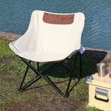 TD® Chaise pliante extérieure Camping lune chaise audacieuse épaisse Portable pêche tabouret loisirs chaise arrière Art étudiant cro