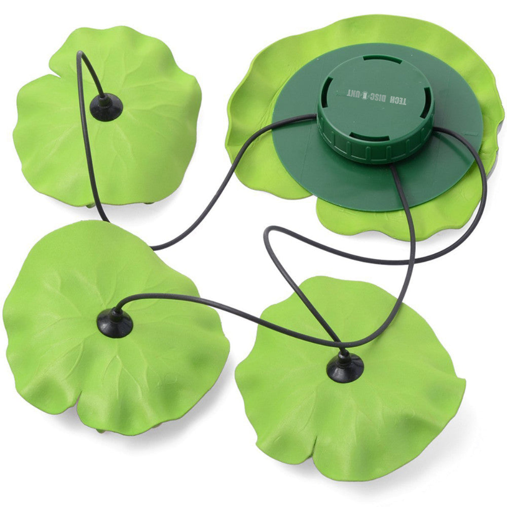 TD® Lampe solaire fleur lotus étanche flottante applique extérieur jardin Multi-couleur vœux fantaisie lumière fête cadeau décoratio