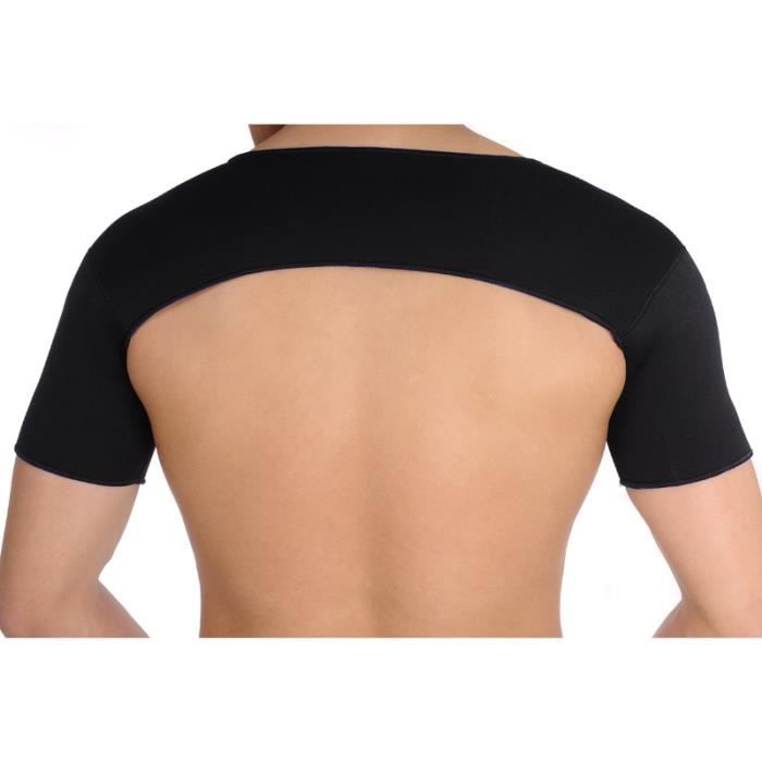 TD® epaulière Double Support Maintien Protection Protège Épaules pour Sports Gym (Taille: M)