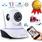 TD® Caméra intérieure rotative HD - Connecté à Internet - Fonction détection de mouvement