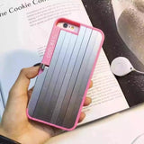 TD® Coque de téléphone IPHONE 6/6s Stikbox/ Externe étui pour téléphone portable Bluetooth selfie stick Rose