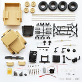 TD® voiture telecommandée tout terrain jouet enfants militaire 2 ans fille garçon rapide grosse roue camion anniversaire original