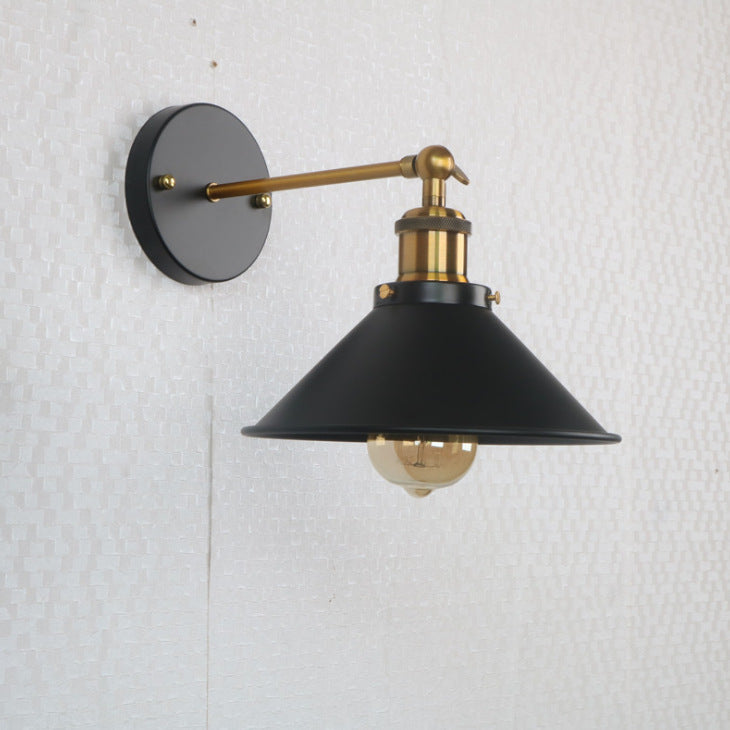 Applique américaine rétro industriel métal simplicité créative bar couloir balcon