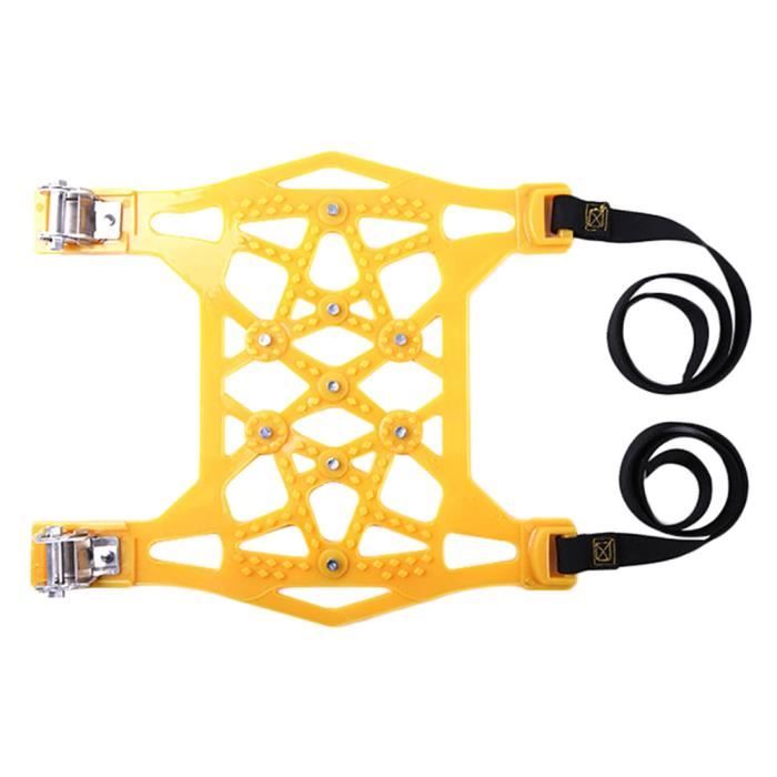 TD® Chaînes de Neige pour Pneus/ Voiture,Camion 2 Pièces/ Hiver Ceinture anti-Dérapantes