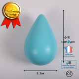 4PCS Décor moderne simple Décoration murale pour dressing Hook Crochets Dressing Room Décoration murale-bleu