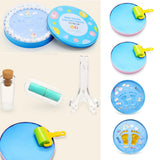 TD® Moulage bébé ventre femme enceinte empreinte main Souvenir de naissance bricolage jouet encre et pieds nouveau né cadeau enfants