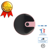 TD® Smart Traqueur Bluetooth Localisateur GPS Tag avec Alarme Portefeuille Clé Pet chien et animal de compagnie Rose