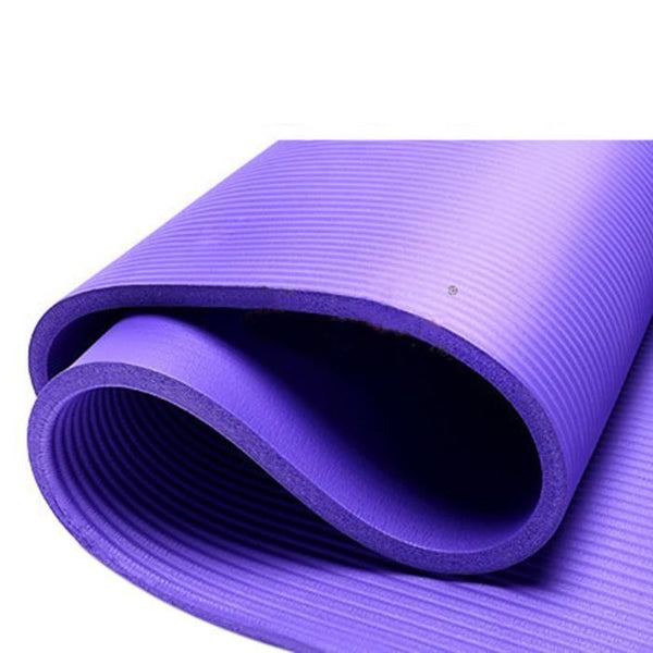 Tapis de yoga antidérapant, tapis d'exercice épais avec sangle de  transport, tapis de yoga pour débutants femmes hommes, tapis d'entraînement  pour la maison, Pilates et exercice au sol