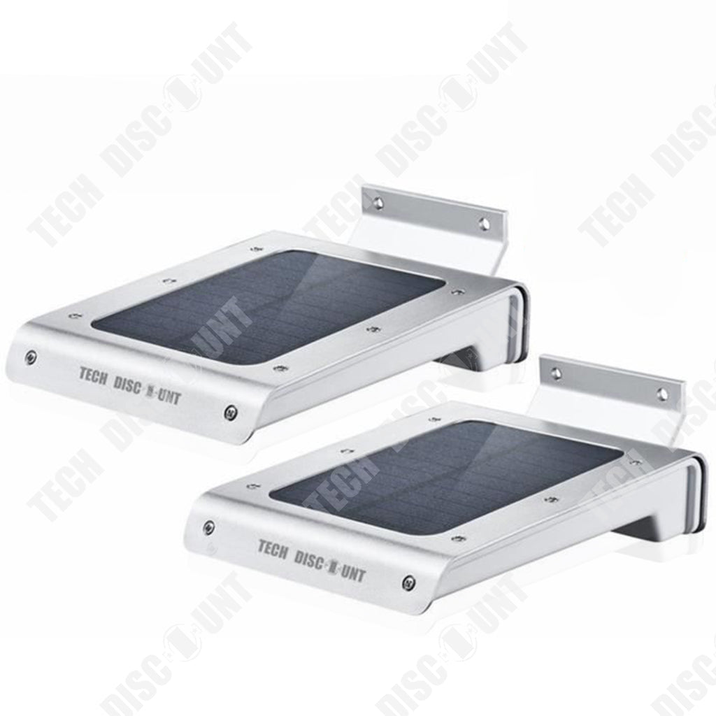 TD® Lampe solaire étanche, 32 LED Projecteur Extérieur panneau Solaire, Détecteur de Mouvement, 3 Modes Intelligent Eclairage, 1 PC
