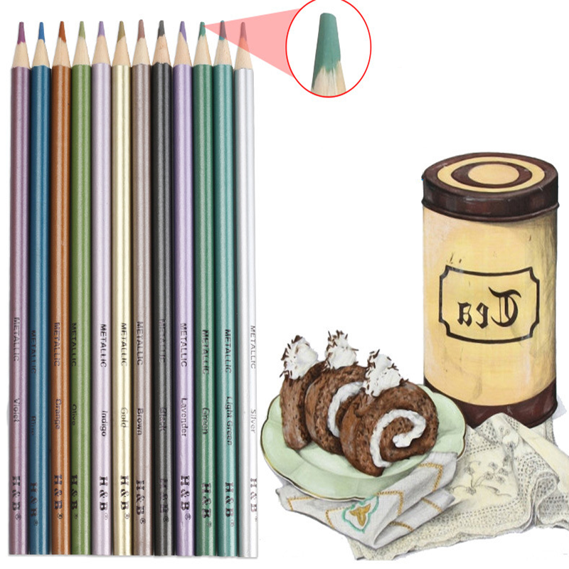Changer l'ensemble de dessin de stylo de couleur de travail Ensemble de 71 pièces de crayon de couleur de croquis stylo dessi