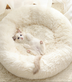 TD® Lit de Chat, Lit de Chien, Coussin pour Chat, Panier, Litière, Extra-Doux Confortable et Mignon, Coussin Lavable, 50cm